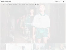 Tablet Screenshot of faketokyo.com